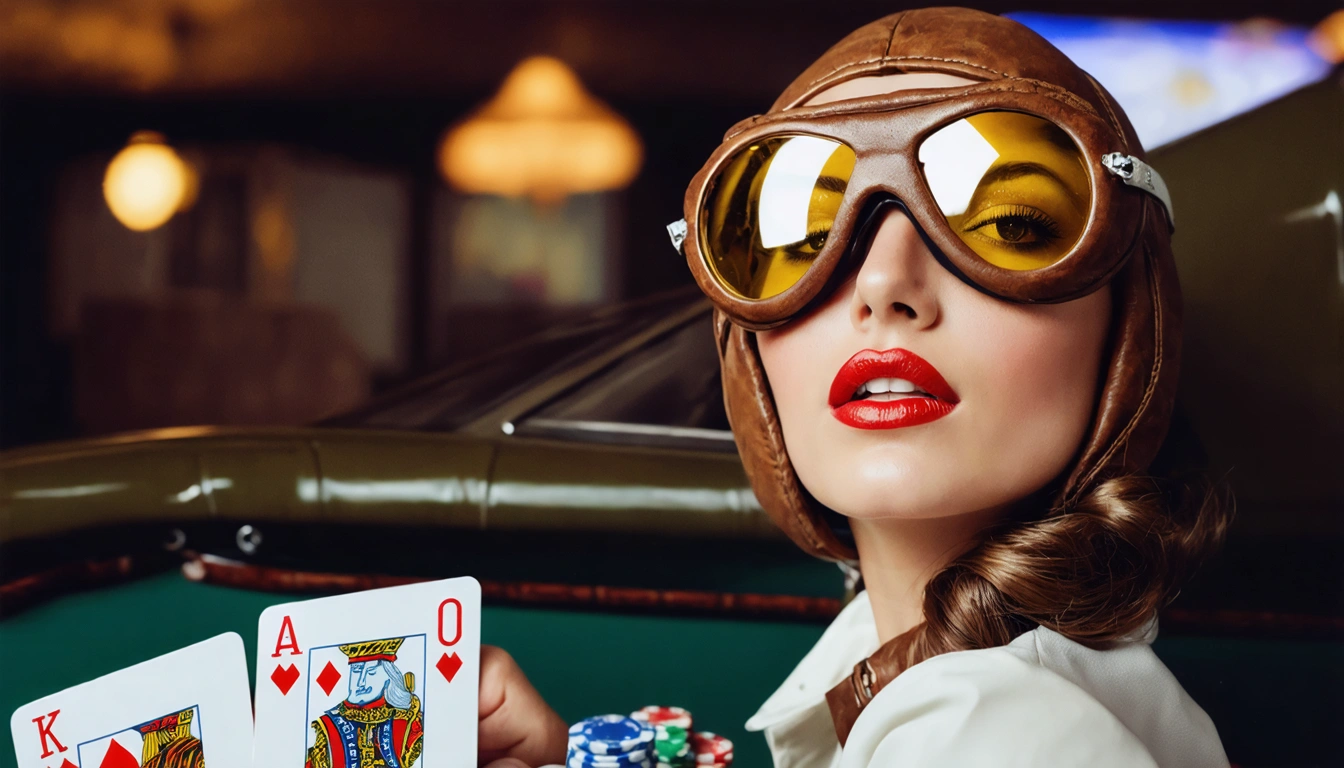 aviator Pin Up
